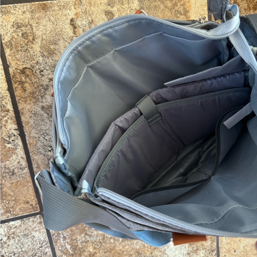 Motif Maylilly Gray Brown Travel Baby Bag - Picture 7 of 15